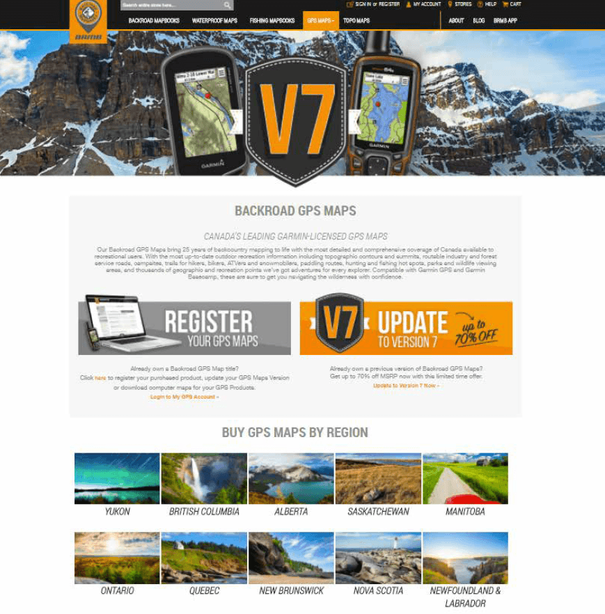 Backroad Mapbooks Redesign
