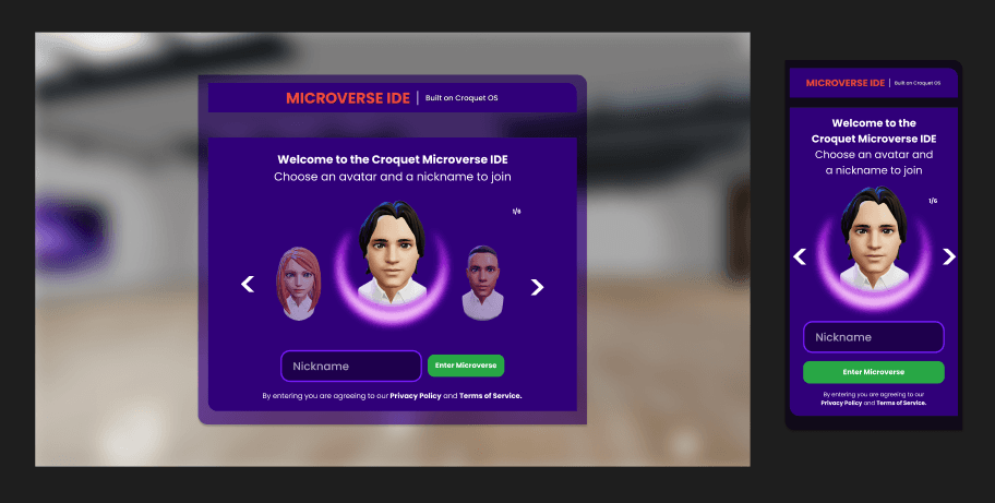 Microverse 3D space