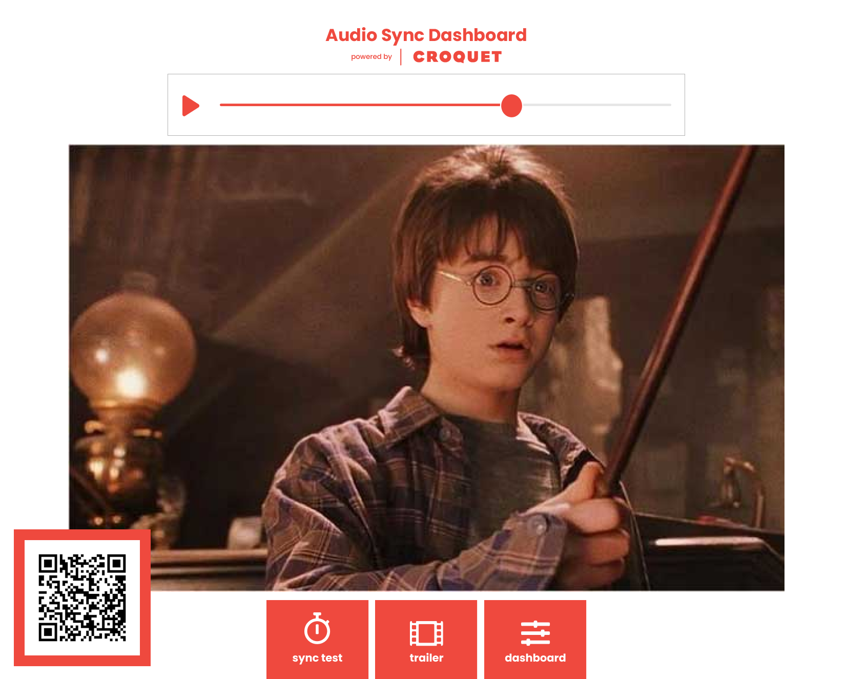 Universal Studios project interface